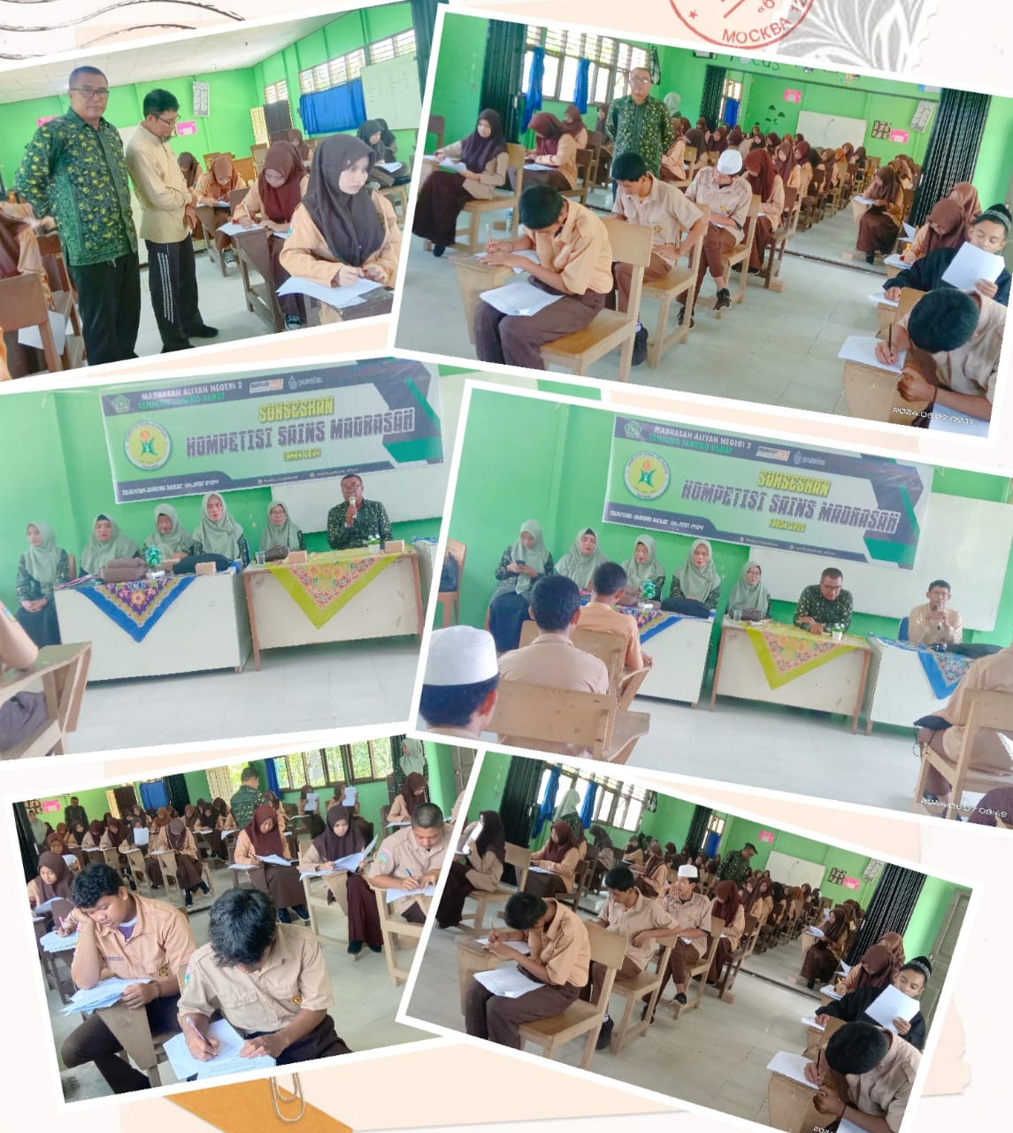 MAN 2 TANJAB BARAT GELAR KSM TINGKAT SATUAN PENDIDIKAN 2024