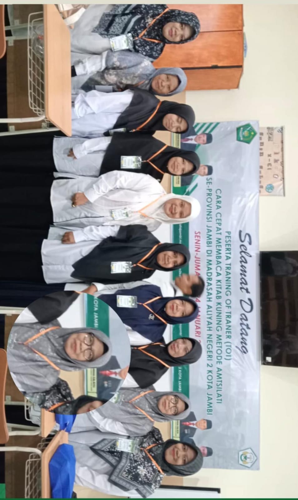 PESERTA TOT ( TRAINING OF TRAINER ) METODE AMSILATI