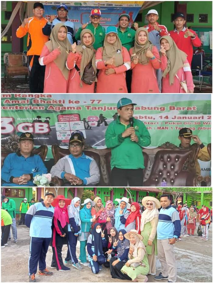 JALAN SEHAT KERUKUNAN UMAT ( HAB ) Ke- 77