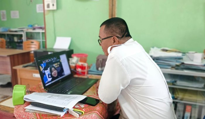Kepala MAN 2 Tanjab Barat Ikuti FGD Optimalisasi Transaksi Digital melalui CMS dan KKP