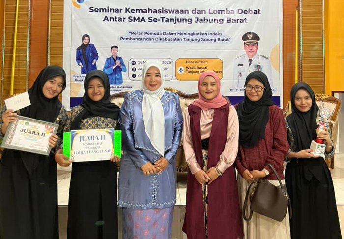 Juara 2 Lomba Debat SMA Se-Tanjung Jabung Barat DEMA IAI An-Nadwah
